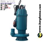 پمپ کف کش 28 متری 2 اینچ سیلور مدل sx2 28 1100 F - تصویر 5